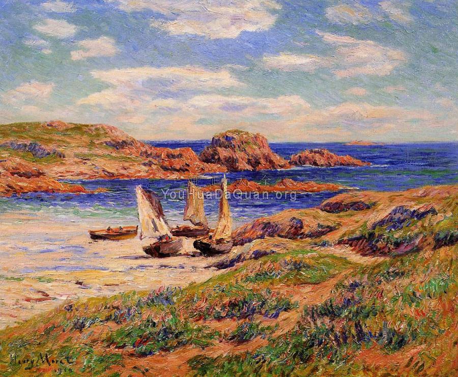 Porspoder, the Port, Finistere - 亨利·莫雷